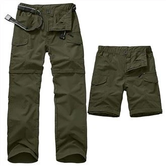 Men Cargo Convertible Hiking Pants
