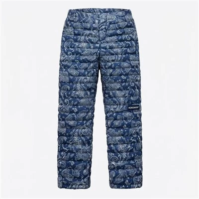 Lightweight Insulated Paisley Print Padded Track Pants manufacturers