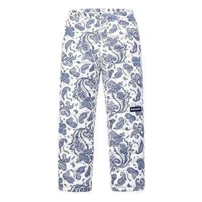 Lightweight Insulated Paisley Print Padded Track Pants best