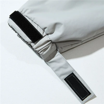 Two piece windbreaker set with vest cuff